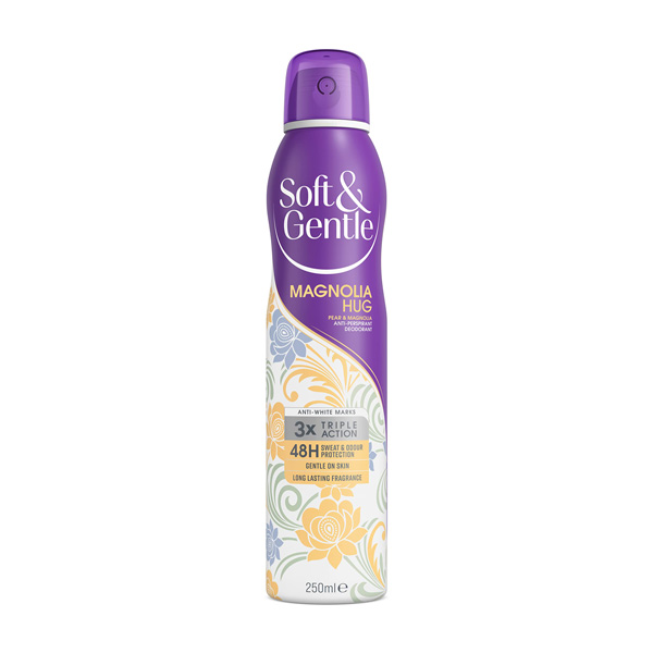 اسپری ضد تعریق سافت اند جنتل Soft & Gentle Magnolia Hug
